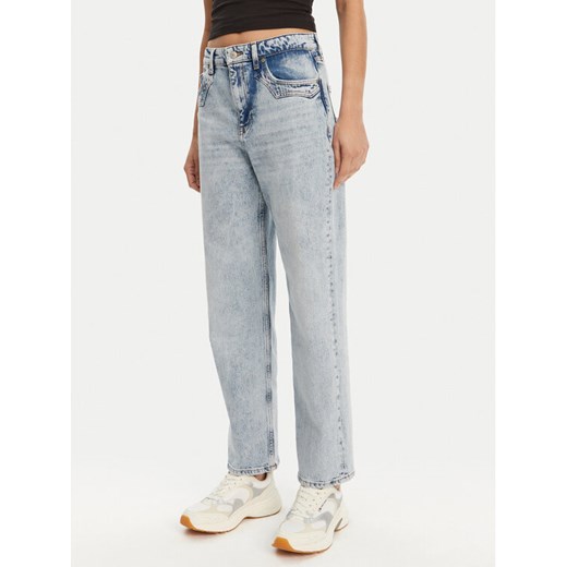 Tommy Jeans Jeansy Layla DW0DW21418 Niebieski Straight Fit ze sklepu MODIVO w kategorii Jeansy damskie - zdjęcie 182686114