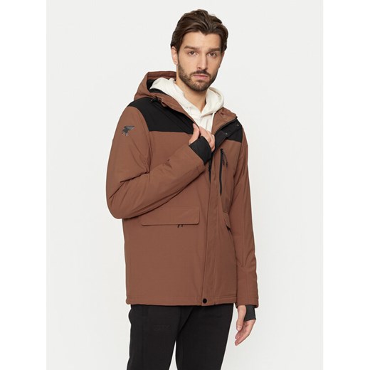 Joma Kurtka outdoor Mystic 103756 Brązowy Regular Fit ze sklepu MODIVO w kategorii Kurtki męskie - zdjęcie 182686132