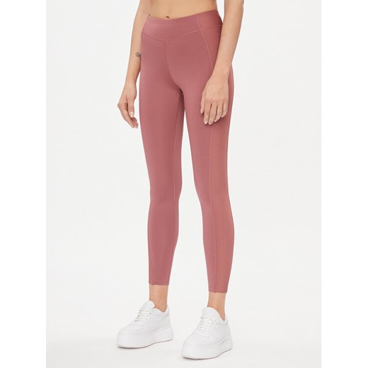 Reebok Legginsy Yoga Performance IM4049 Różowy Fitted Fit ze sklepu MODIVO w kategorii Spodnie damskie - zdjęcie 182686184