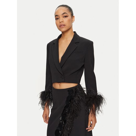 PINKO Marynarka 102865 A1JX Czarny Regular Fit ze sklepu MODIVO w kategorii Marynarki damskie - zdjęcie 182686251