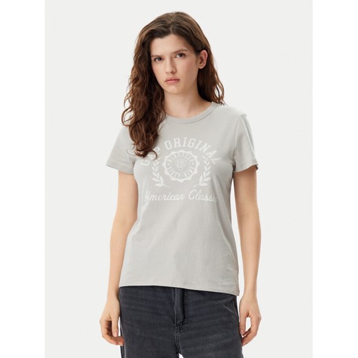 Gap T-Shirt 723653-08 Beżowy Regular Fit ze sklepu MODIVO w kategorii Bluzki damskie - zdjęcie 182686270