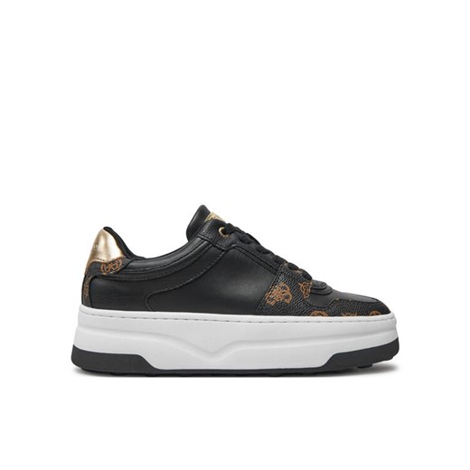Guess Sneakersy Marlew FLTQNZ FAL12 Czarny ze sklepu MODIVO w kategorii Buty sportowe damskie - zdjęcie 182686314