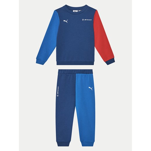 Puma Dres BMW MMS Ess 627524 Niebieski Regular Fit ze sklepu MODIVO w kategorii Komplety niemowlęce - zdjęcie 182686414