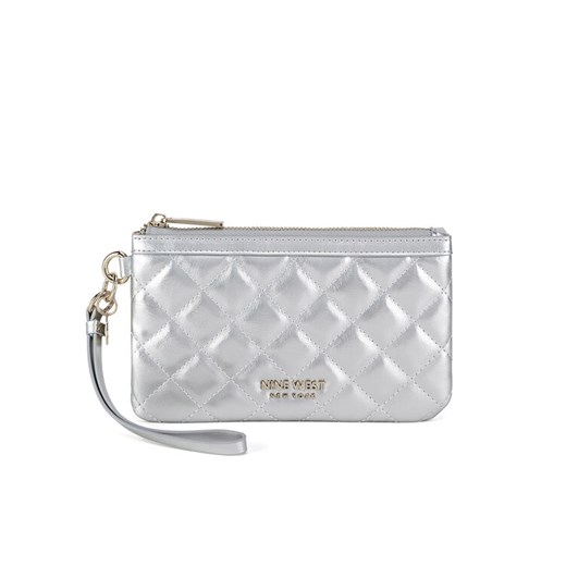 Nine West Torebka LILLA1 Srebrny ze sklepu MODIVO w kategorii Kopertówki - zdjęcie 182686561