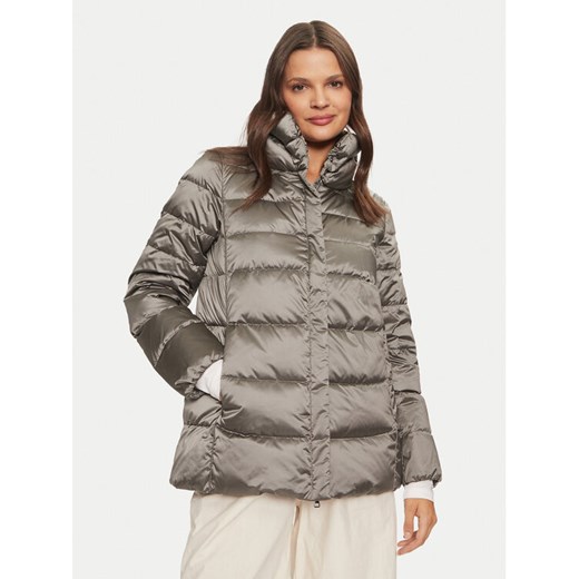 Geox Kurtka puchowa Anylla W4626A T3154 F6228 Szary Regular Fit ze sklepu MODIVO w kategorii Kurtki damskie - zdjęcie 182686633