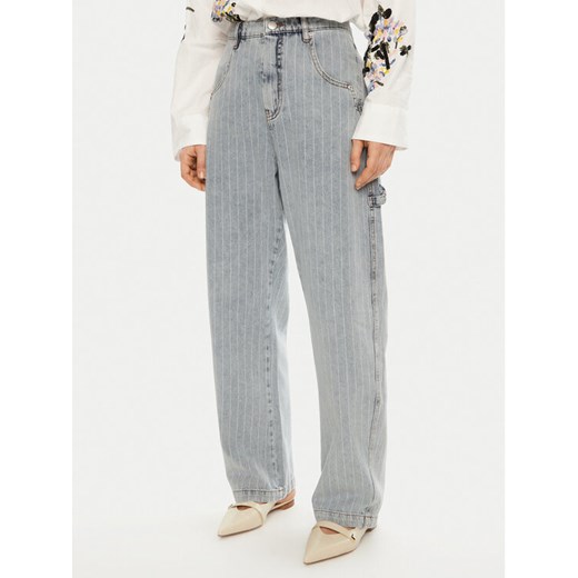 Munthe Jeansy Shimo 244142024405 Niebieski Regular Fit ze sklepu MODIVO w kategorii Jeansy damskie - zdjęcie 182686642