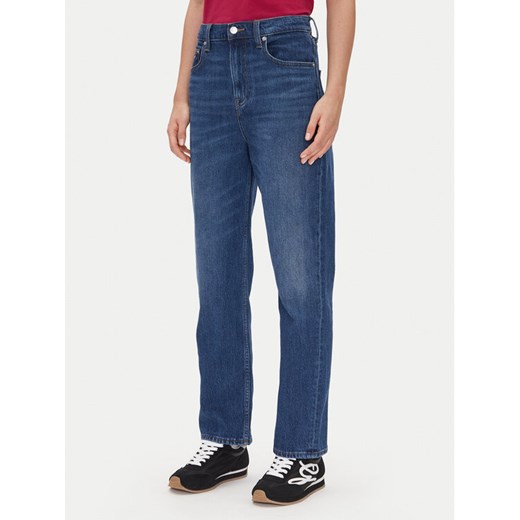 Tommy Jeans Jeansy Layla Hr Slim Str Bi0152 Co DW0DW20054 Granatowy Regular Fit ze sklepu MODIVO w kategorii Jeansy damskie - zdjęcie 182686744
