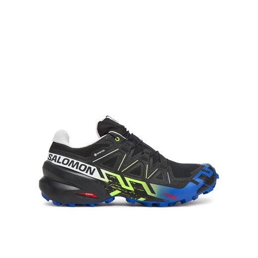 Salomon Buty do biegania Speedcross 6 Gore-Tex Fan Fire L47832200 Czarny ze sklepu MODIVO w kategorii Buty sportowe męskie - zdjęcie 182686781