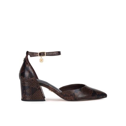 Nine West Czółenka WFA3358-1 Brązowy ze sklepu MODIVO w kategorii Czółenka - zdjęcie 182686782