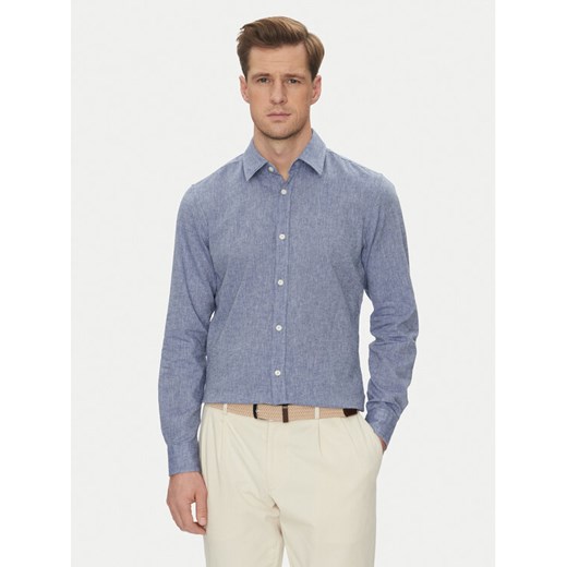 JOOP! Jeans Koszula 15 JJSH-92Hanson2K-W 30045977 Granatowy Regular Fit ze sklepu MODIVO w kategorii Koszule męskie - zdjęcie 182686784