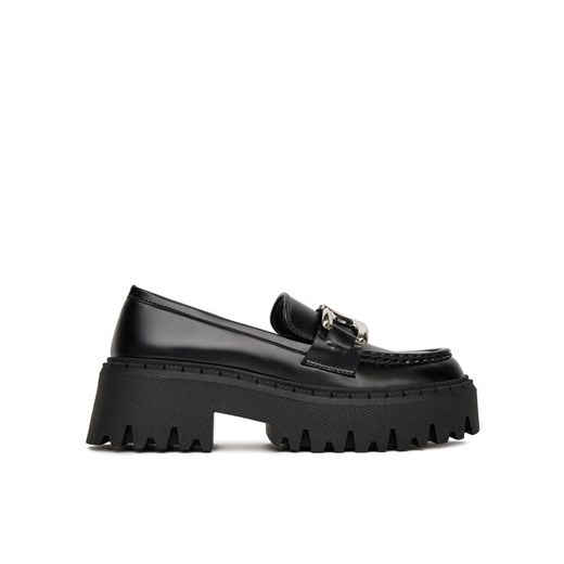 DeeZee Loafersy 25365-7 Czarny ze sklepu MODIVO w kategorii Półbuty damskie - zdjęcie 182686792