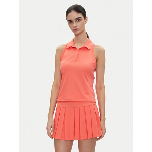 DKNY Sport Polo DP5T1185 Koralowy Regular Fit ze sklepu MODIVO w kategorii Bluzki damskie - zdjęcie 182686793