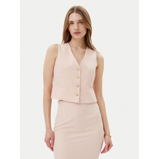 Maryley Kamizelka 25EB128/43PY Różowy Regular Fit ze sklepu MODIVO w kategorii Kamizelki damskie - zdjęcie 182686824