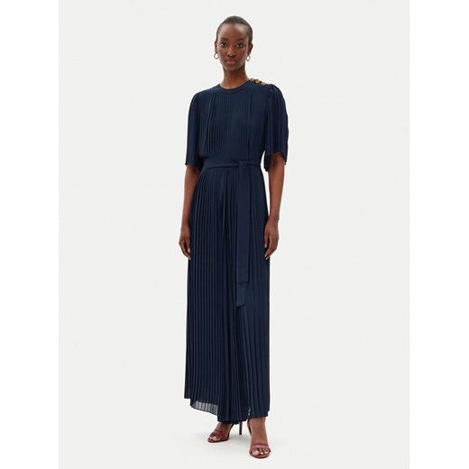 TWINSET Kombinezon 251TP2050 Granatowy Loose Fit Twinset 48 MODIVO