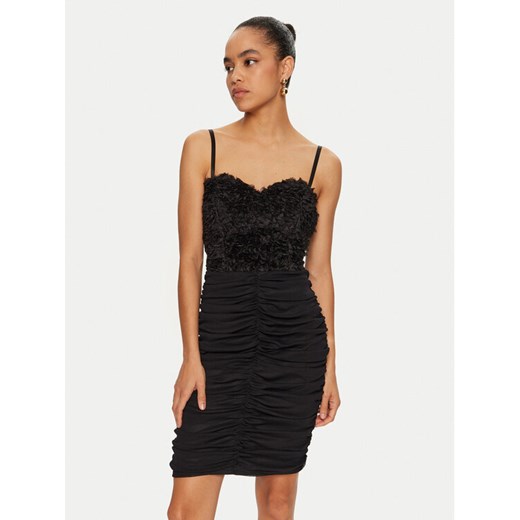 Rinascimento Sukienka koktajlowa CFC0121268003 Czarny Slim Fit ze sklepu MODIVO w kategorii Sukienki - zdjęcie 182686870