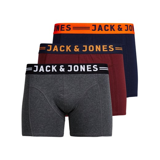 Jack&Jones Komplet 3 par bokserek Lichfield 12113943 Kolorowy ze sklepu MODIVO w kategorii Majtki męskie - zdjęcie 182686924