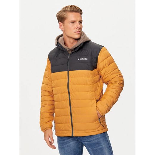Columbia Kurtka przejściowa Powder Lite™ II 2086964 Żółty Regular Fit ze sklepu MODIVO w kategorii Kurtki męskie - zdjęcie 182686980