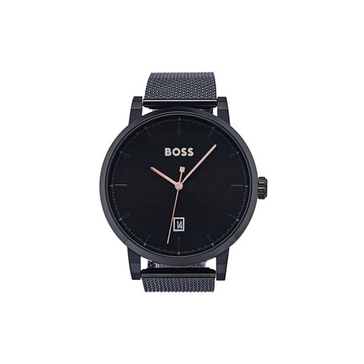 Boss Zegarek Confidence 1513810 Czarny ze sklepu MODIVO w kategorii Zegarki - zdjęcie 182687003