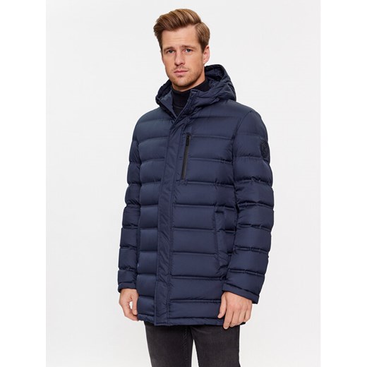 KARL LAGERFELD Kurtka puchowa 505028 534593 Granatowy Regular Fit ze sklepu MODIVO w kategorii Kurtki męskie - zdjęcie 182687050