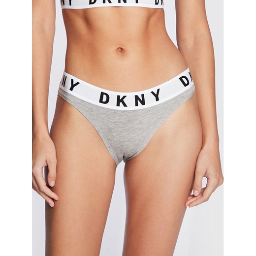 DKNY Figi klasyczne DK4513 Szary ze sklepu MODIVO w kategorii Majtki damskie - zdjęcie 182687070