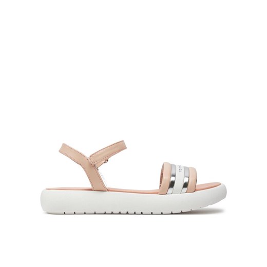 Tommy Hilfiger Sandały T4A2-33245-0371 S Różowy ze sklepu MODIVO w kategorii Sandały dziecięce - zdjęcie 182687102