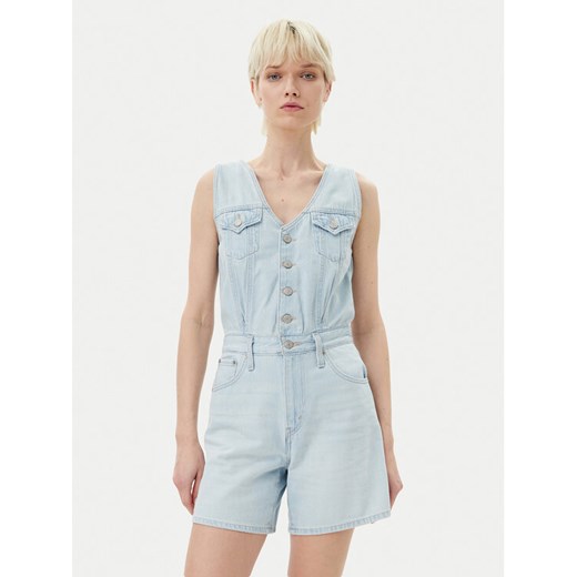 Levi's® Kombinezon 001WM-0000 Błękitny Regular Fit ze sklepu MODIVO w kategorii Kombinezony damskie - zdjęcie 182687114