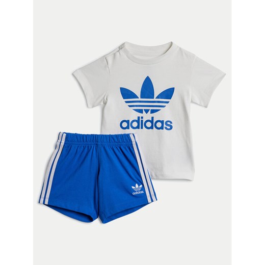 adidas Komplet t-shirt i spodenki JE0525 Niebieski Regular Fit ze sklepu MODIVO w kategorii Komplety niemowlęce - zdjęcie 182687133