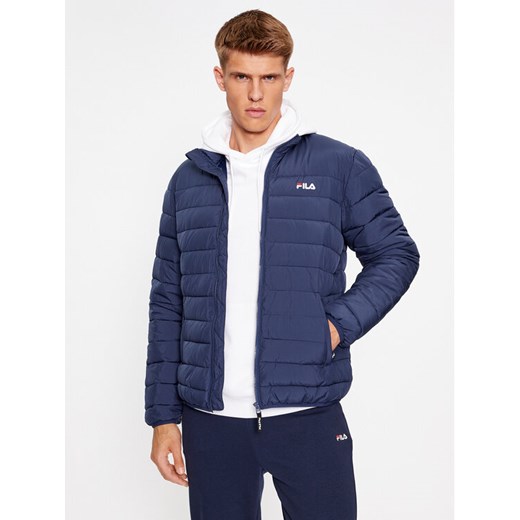 Fila Kurtka przejściowa FAM0456 Granatowy Regular Fit ze sklepu MODIVO w kategorii Kurtki męskie - zdjęcie 182687192