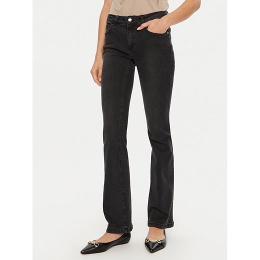 Rinascimento Jeansy CFC0120190003 Czarny Flare Fit ze sklepu MODIVO w kategorii Jeansy damskie - zdjęcie 182687253