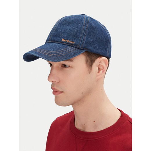 Barbour Czapka z daszkiem Grindle Cap MHA0887BL11 Niebieski ze sklepu MODIVO w kategorii Czapki z daszkiem męskie - zdjęcie 182687272