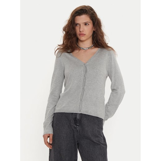 Vero Moda Kardigan Glory 10310527 Szary Regular Fit ze sklepu MODIVO w kategorii Swetry damskie - zdjęcie 182687284