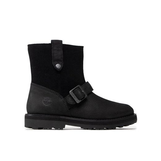 Timberland Kozaki Courma Kid Wl.Biker Bt TB0A2H67015 Czarny ze sklepu MODIVO w kategorii Buty zimowe dziecięce - zdjęcie 182687313