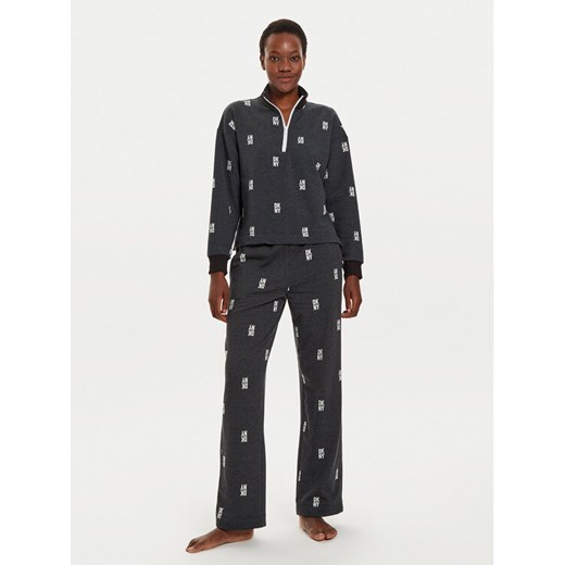 DKNY Dres YI90018 Czarny Regular Fit ze sklepu MODIVO w kategorii Dresy damskie - zdjęcie 182687314