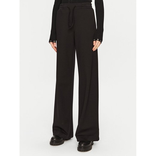 ACCESS FASHION Spodnie materiałowe 44-5114-749 Czarny Wide Leg ze sklepu MODIVO w kategorii Spodnie damskie - zdjęcie 182687330