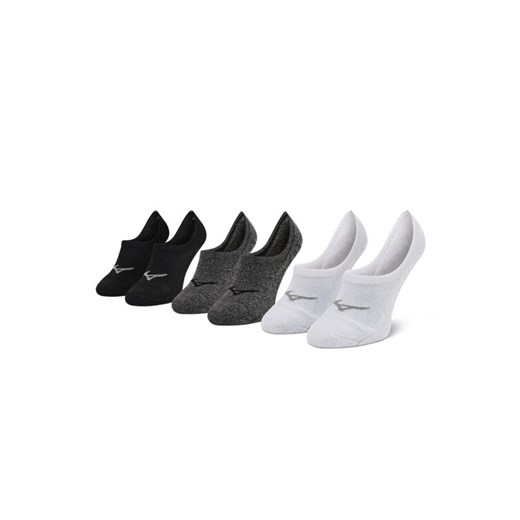 Mizuno Zestaw 3 par stopek męskich Super Short Socks 3P J2GX005577 Kolorowy ze sklepu MODIVO w kategorii Skarpetki męskie - zdjęcie 182687351
