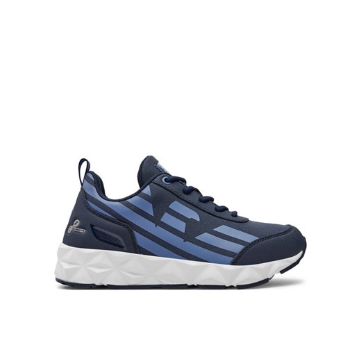 EA7 Emporio Armani Sneakersy XSX105 XOT54 T503 Granatowy ze sklepu MODIVO w kategorii Buty sportowe dziecięce - zdjęcie 182687361