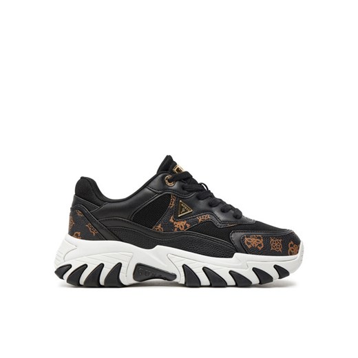 Guess Sneakersy Nowah FLTNOW FAL12 Czarny ze sklepu MODIVO w kategorii Buty sportowe damskie - zdjęcie 182687364