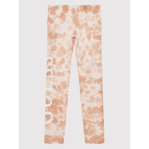 Guess Legginsy J2YB1 7J130 Beżowy Slim Fit ze sklepu MODIVO w kategorii Spodnie dziewczęce - zdjęcie 182687394