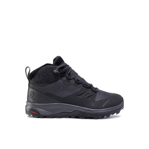 Salomon Trekkingi Outsnap Cswp W 411101 20 V0 Czarny ze sklepu MODIVO w kategorii Buty trekkingowe damskie - zdjęcie 182687423