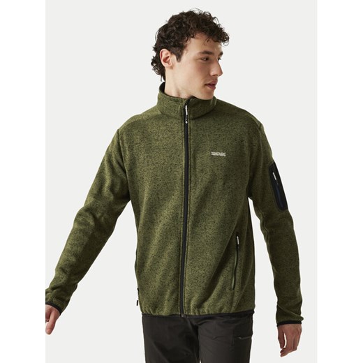 Regatta Polar Newhill RMA554 Zielony Regular Fit ze sklepu MODIVO w kategorii Bluzy męskie - zdjęcie 182687441