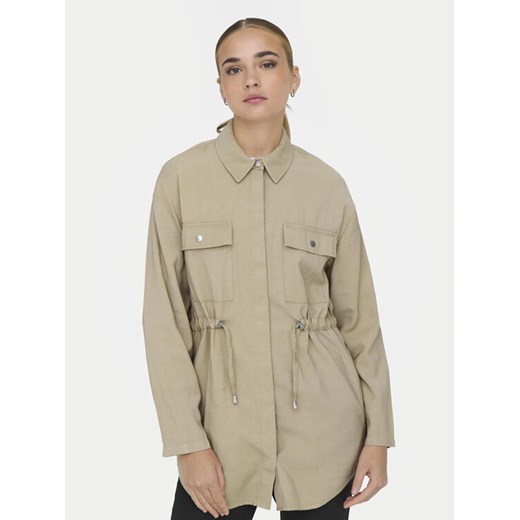 ONLY Kurtka przejściowa Nadine 15308614 Beżowy Regular Fit ze sklepu MODIVO w kategorii Kurtki damskie - zdjęcie 182687444