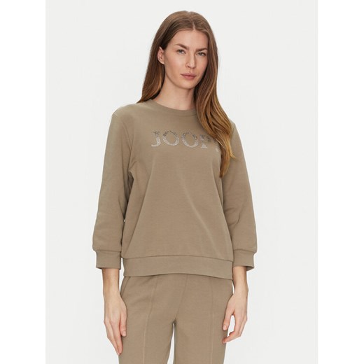 JOOP! Bluza 30044799 Beżowy Regular Fit ze sklepu MODIVO w kategorii Bluzy damskie - zdjęcie 182687483