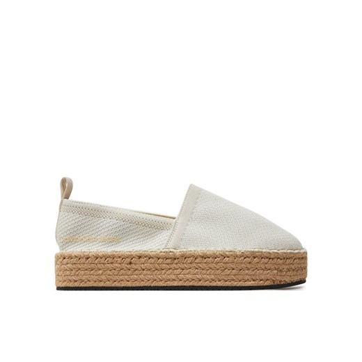 Calvin Klein Jeans Espadryle Platform Espadrille Uc YW0YW01377 Écru ze sklepu MODIVO w kategorii Espadryle damskie - zdjęcie 182687552