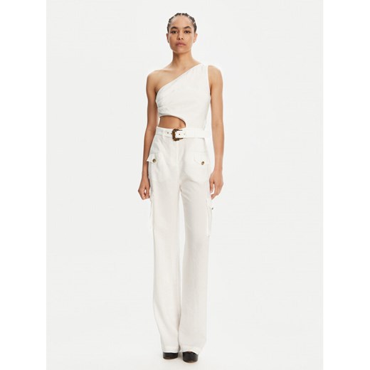 Versace Jeans Couture Kombinezon 78HAN000 Biały Regular Fit ze sklepu MODIVO w kategorii Kombinezony damskie - zdjęcie 182687571