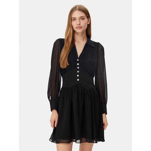 Morgan Sukienka codzienna 251-ROPLIS Czarny Loose Fit ze sklepu MODIVO w kategorii Sukienki - zdjęcie 182687580