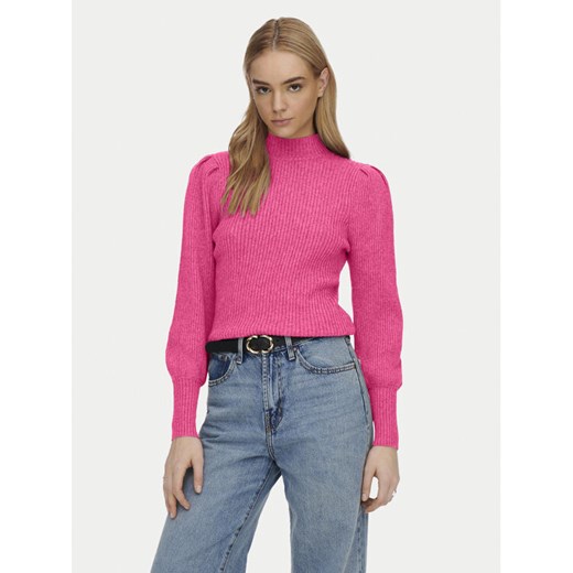 ONLY Sweter Katia 15232494 Różowy Regular Fit ze sklepu MODIVO w kategorii Swetry damskie - zdjęcie 182687583