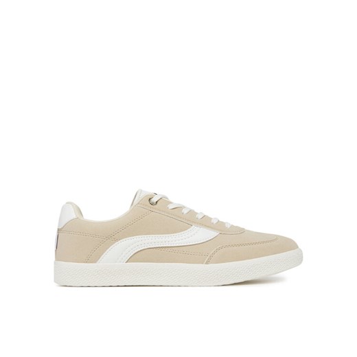 Lee Sneakersy Lian Women Low 50251005.33F Beżowy ze sklepu MODIVO w kategorii Buty sportowe damskie - zdjęcie 182687584