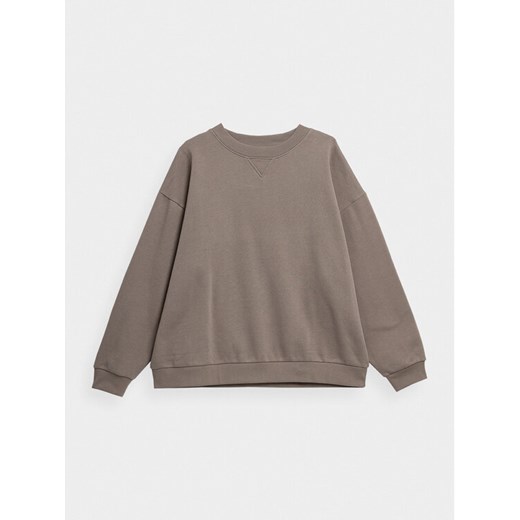 Outhorn Bluza OTHAW23TSWSF0733 Brązowy Regular Fit ze sklepu MODIVO w kategorii Bluzy damskie - zdjęcie 182687602