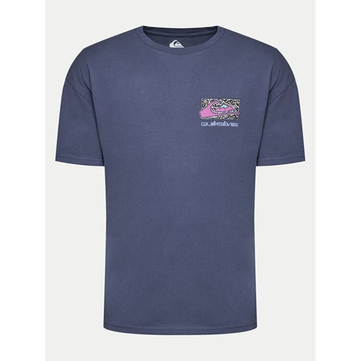 Quiksilver T-Shirt Spin Cycle EQYZT07653 Granatowy Regular Fit ze sklepu MODIVO w kategorii T-shirty męskie - zdjęcie 182687644