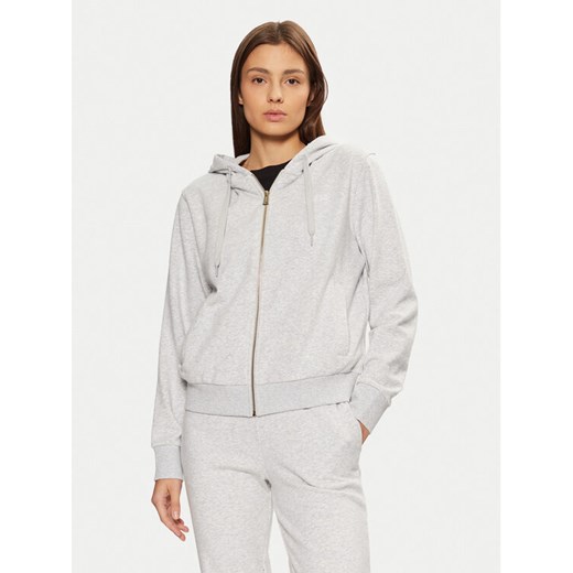 Guess Bluza O5RQ01 KCO31 Szary Regular Fit ze sklepu MODIVO w kategorii Bluzy damskie - zdjęcie 182687844